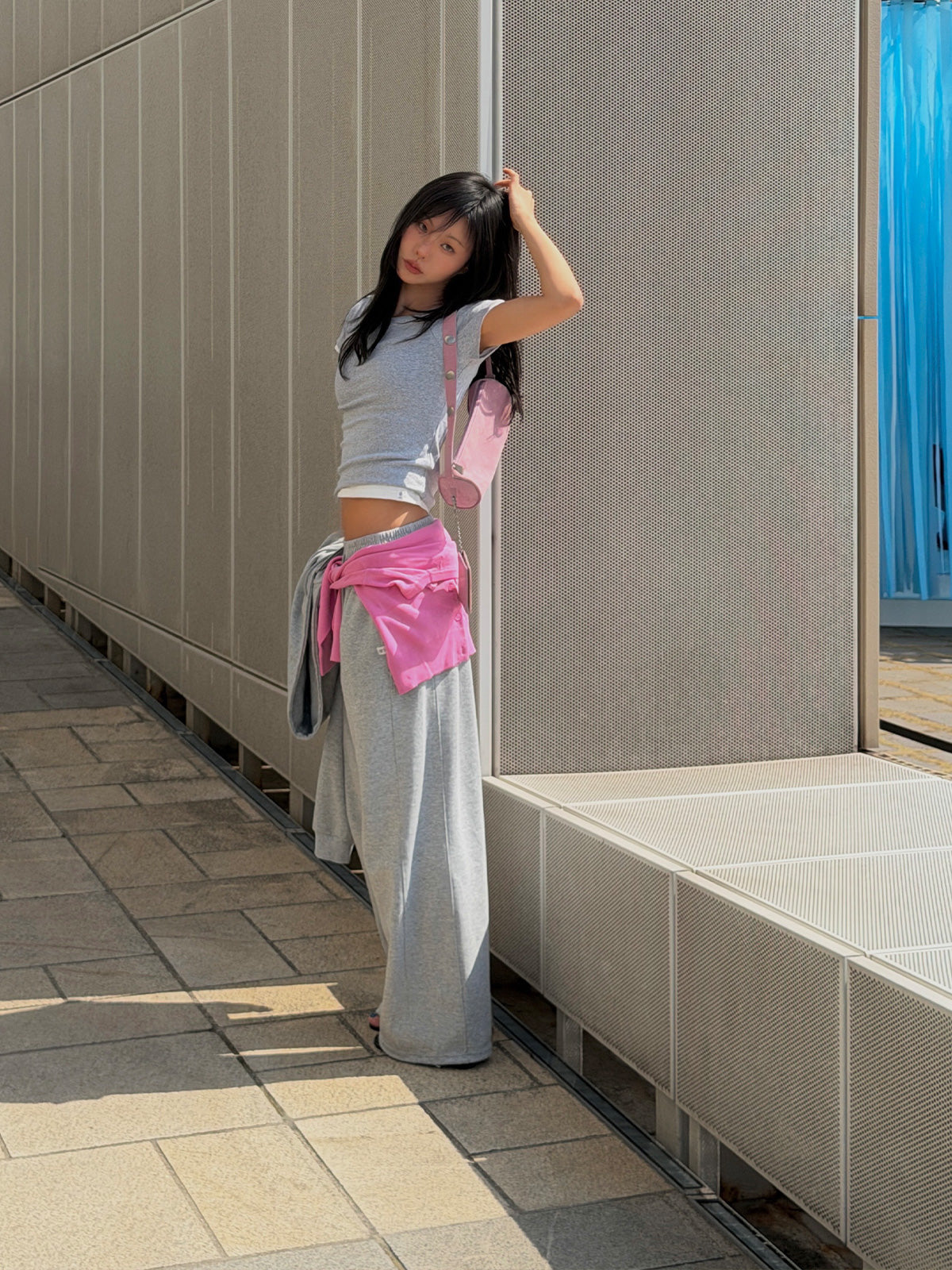 Forden Basic Two-Way Banding Long Sweat Pants