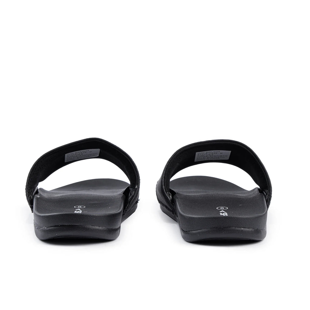 Laze Mens Slides - Black