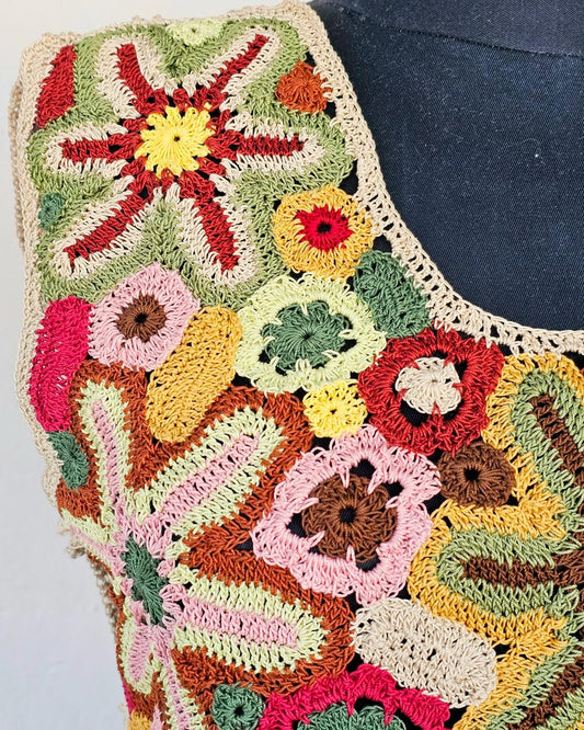 Women Summer Crochet Blouse Starfish