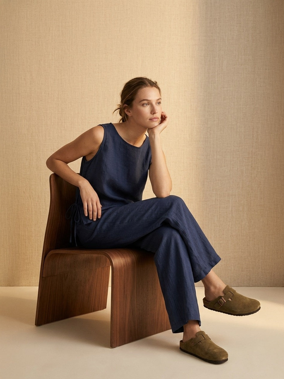 Women's blouse, Capsule Collection, 100% linen