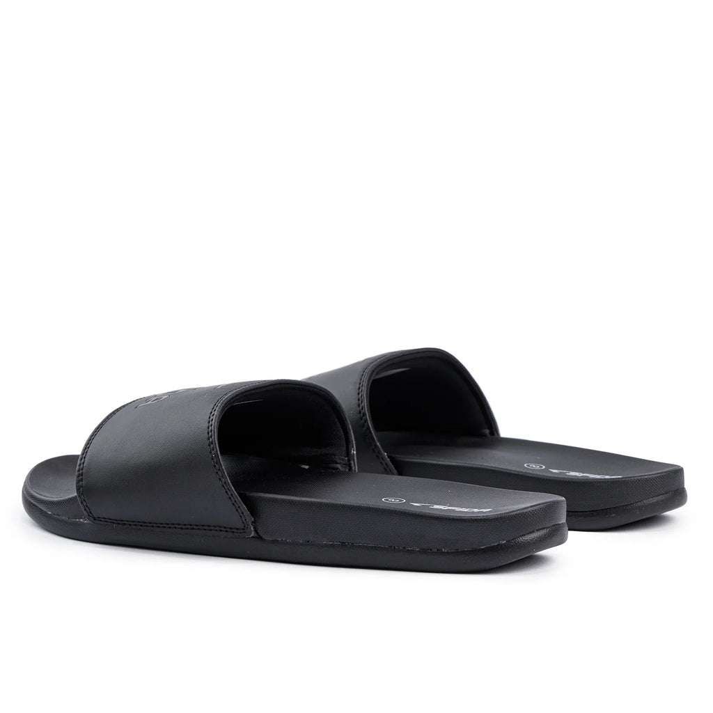 Laze Mens Slides - Black