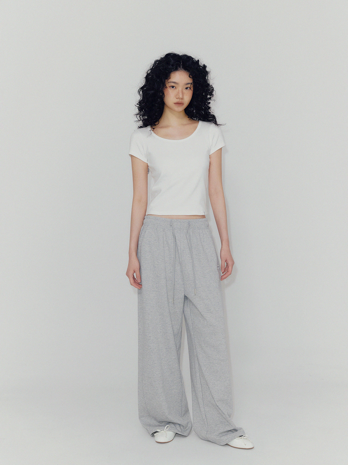 Forden Basic Two-Way Banding Long Sweat Pants