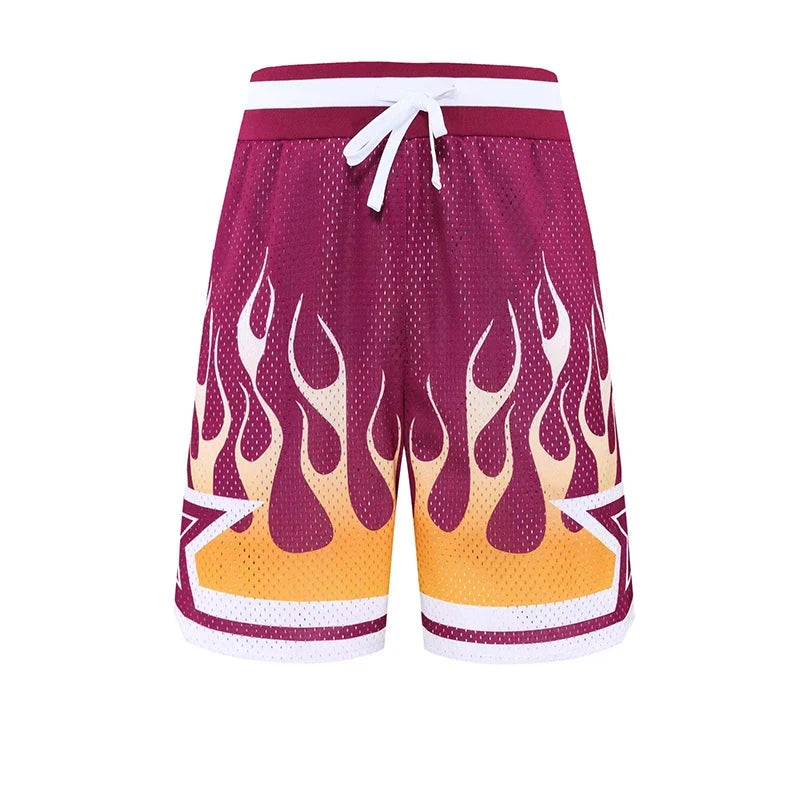 Mens Basketball Shorts Classic Fabric Gym Training Sports Shorts