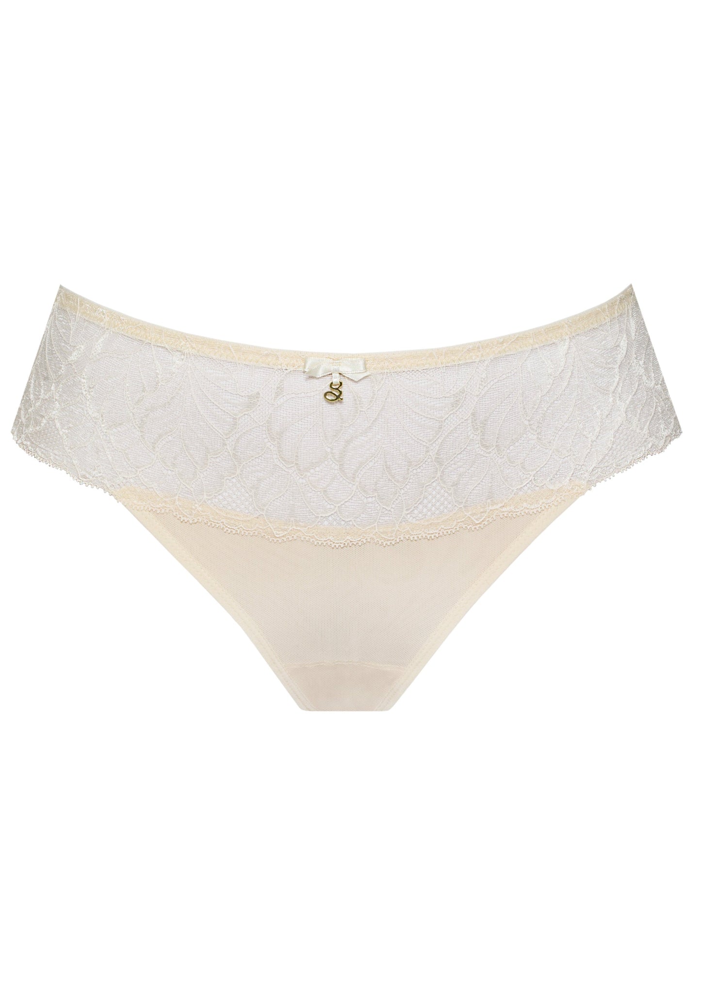 Mid‑Rise Mesh String Panty Samanta Amelia Sponge Cake