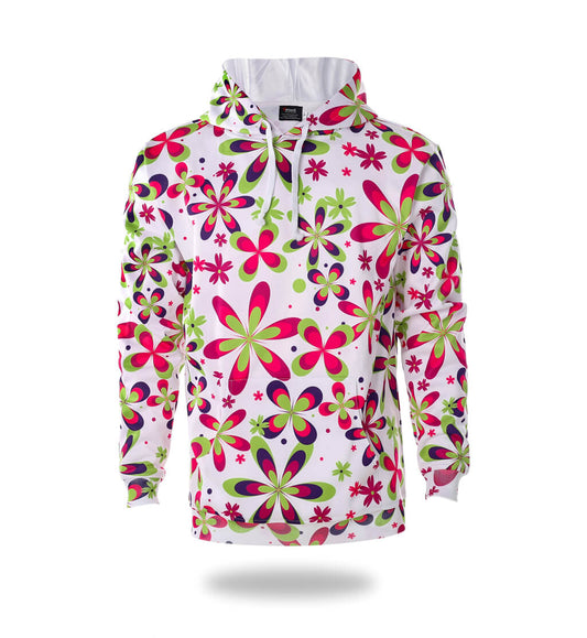 Flowers Design Womans Graphic Hoodies