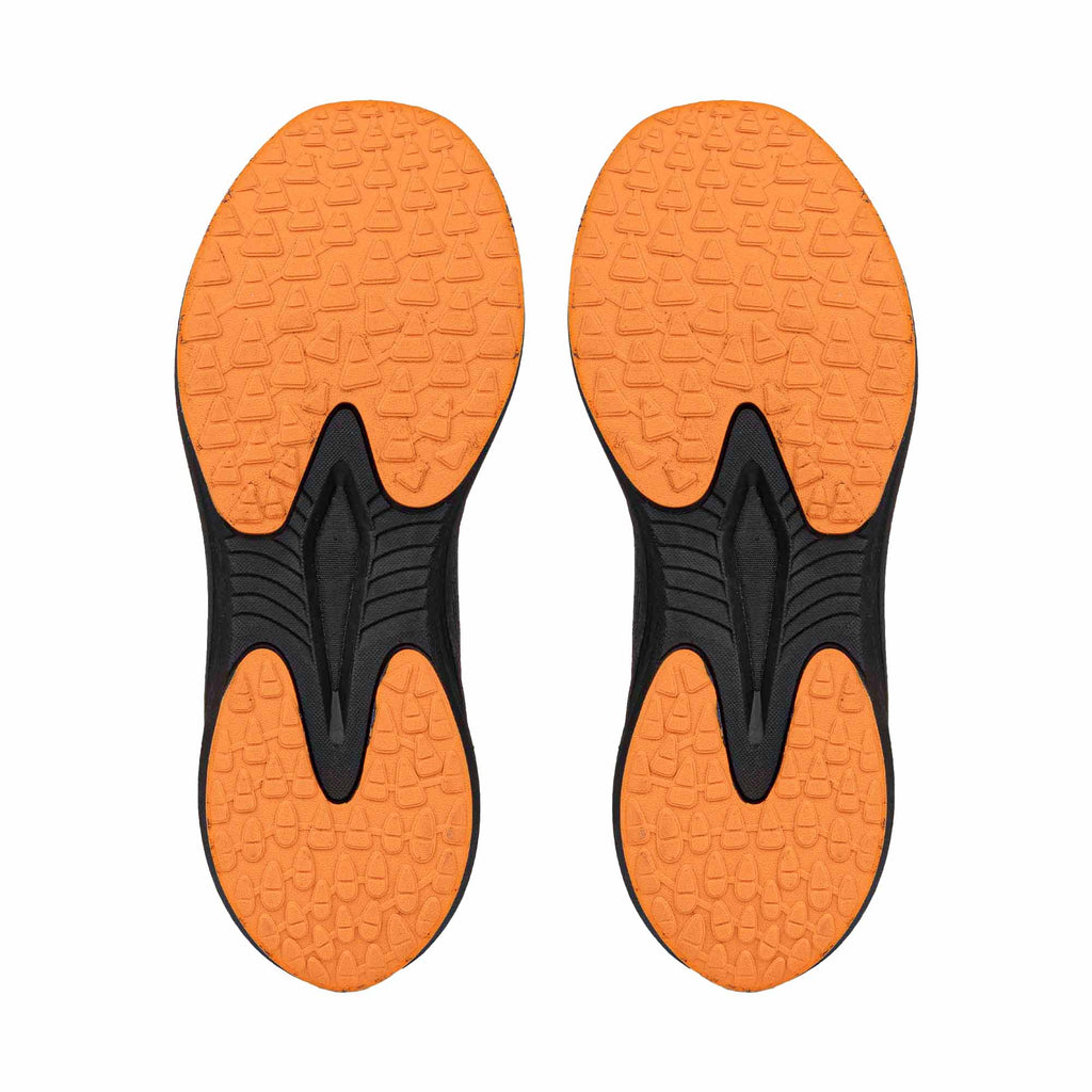 Inta Mens Runners - Black/Orange
