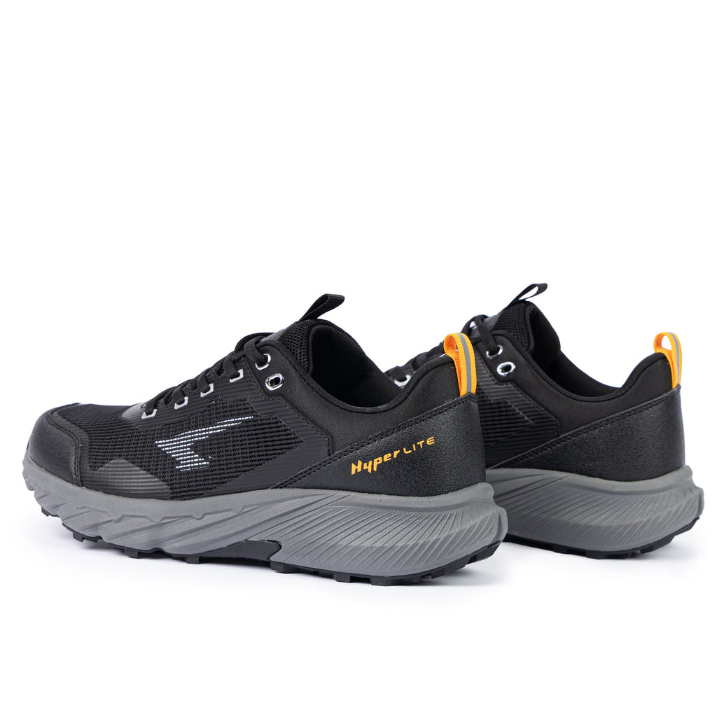 Lark Mens Trail Runner - Black/Grey/Orange