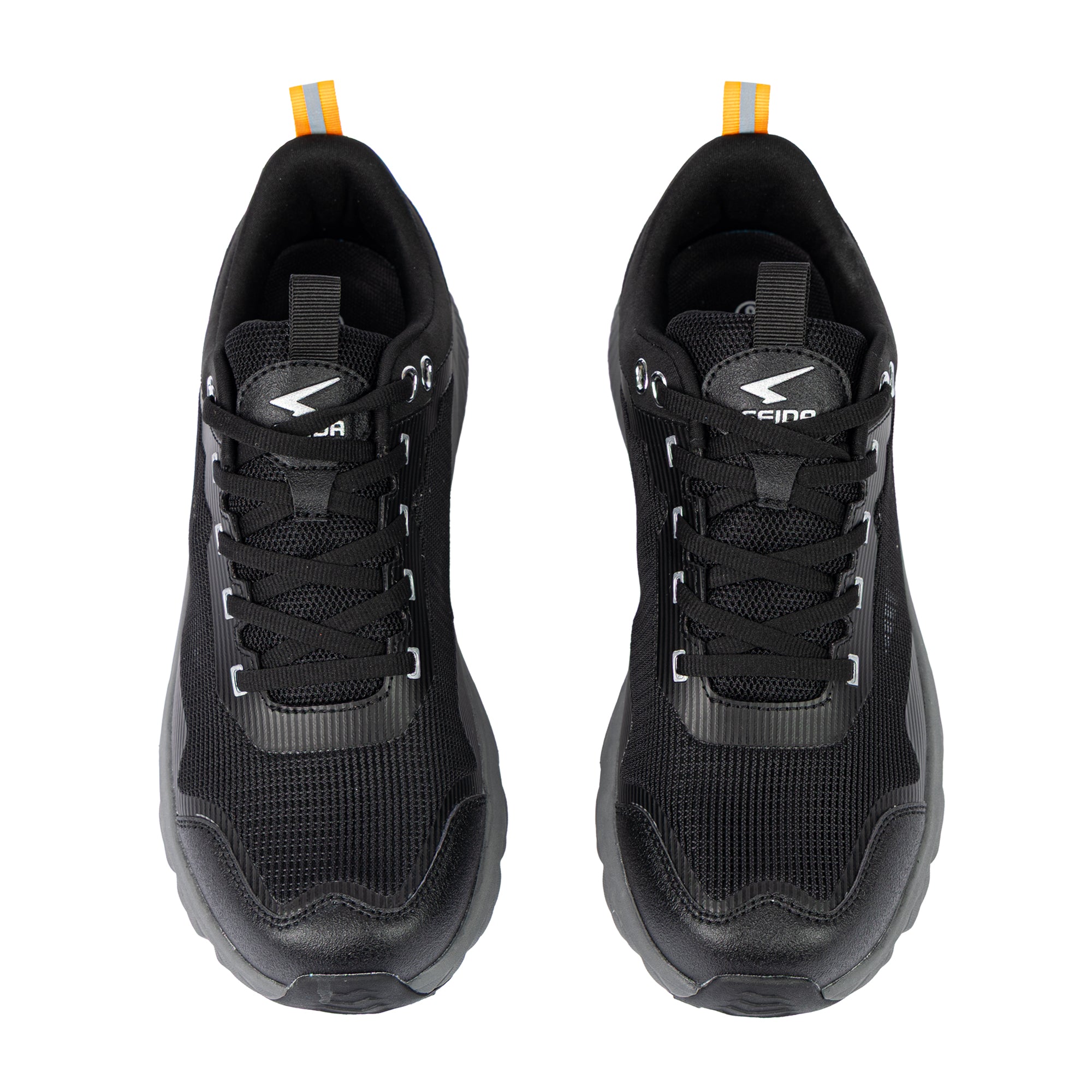 Lark Mens Trail Runner - Black/Grey/Orange