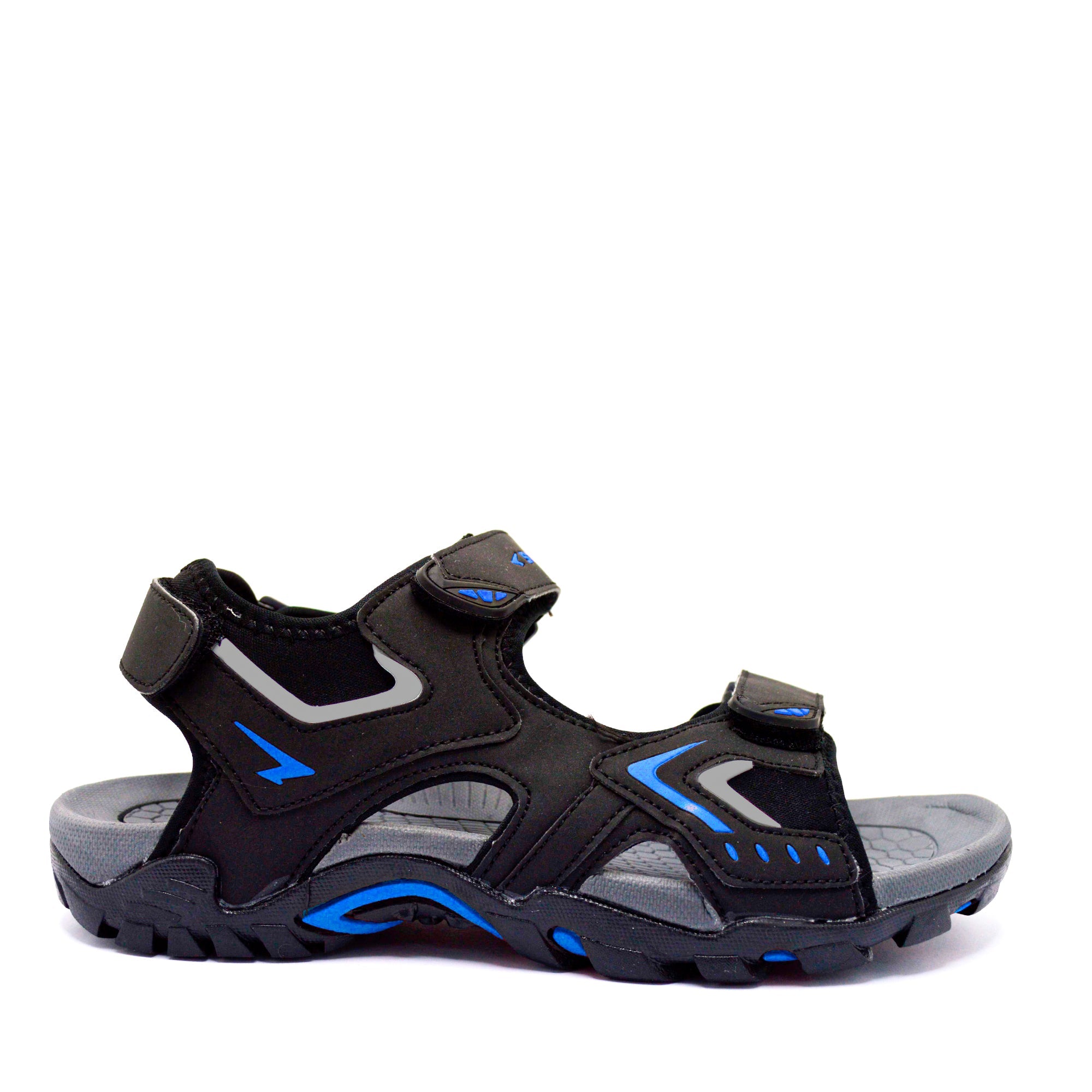 Rock Mens Outdoor Adjustable Sandal -  Black Royal