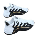 NNEOBA Mens Casual Vulcanized Sneakers Lightweight Breathable Shoes (White)