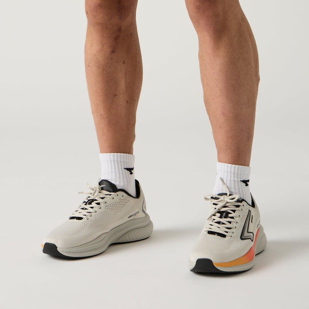 Brazen Mens Runner - Stone/Orange