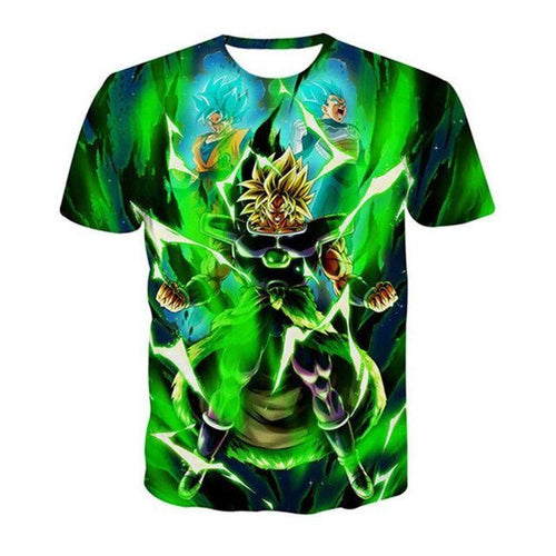 3D T Shirt Men Summer Top super son goku Funny T-Shirts anime vegeta  Tshirt Summer cartoon print Tops