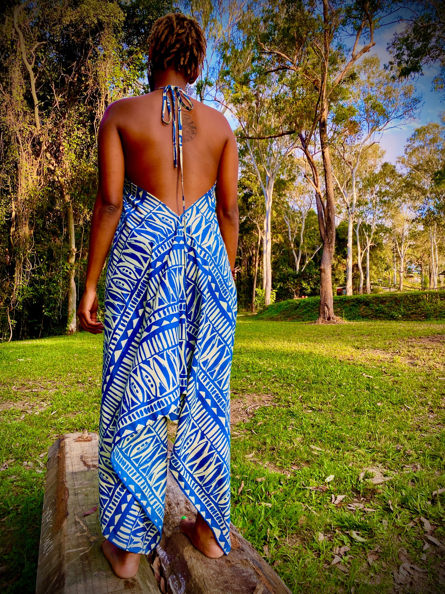 ZARTJI - Shakti Dress - LEGZIRA - Maxi, Asymmetrical, Backless Dress