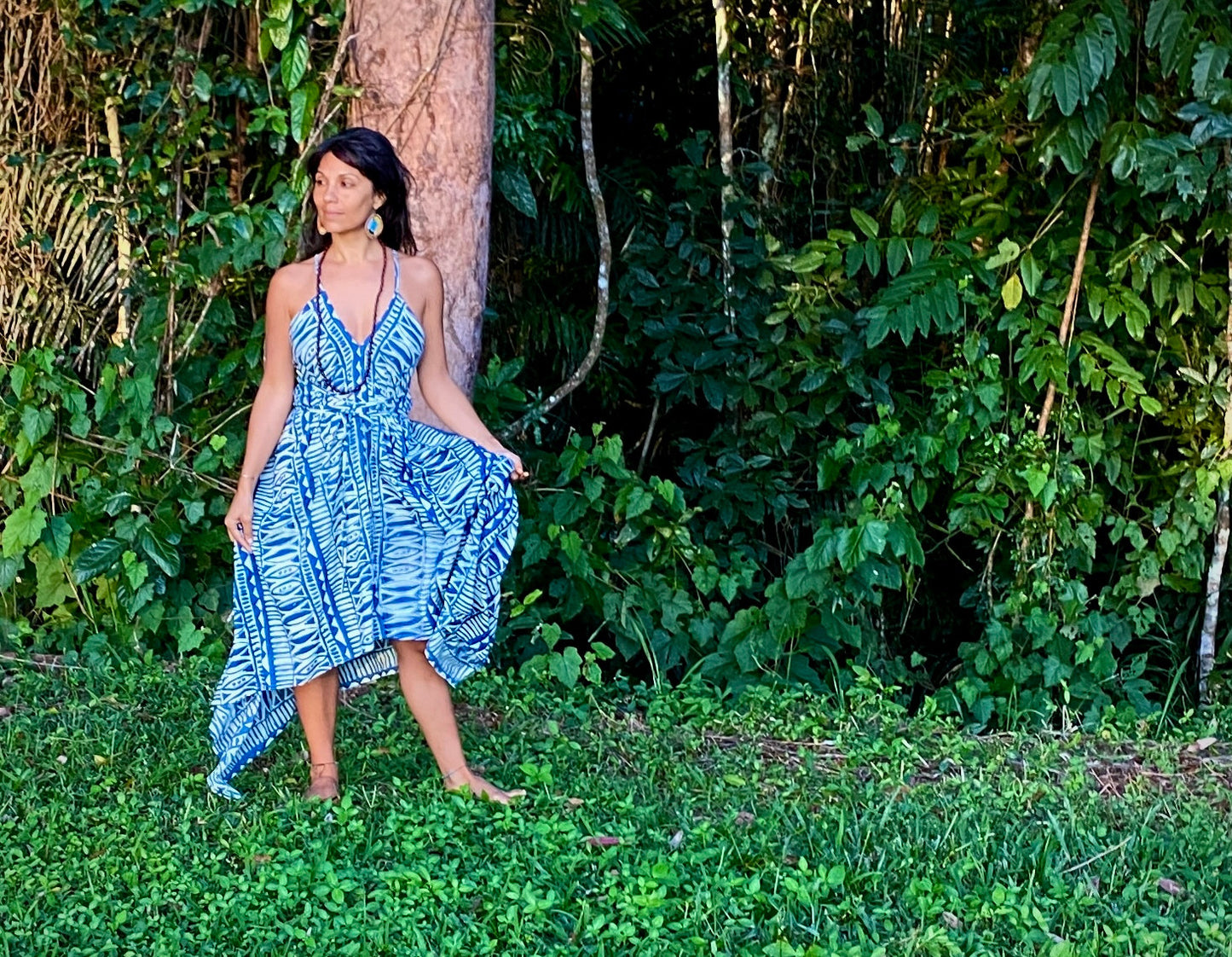 ZARTJI - Shakti Dress - LEGZIRA - Maxi, Asymmetrical, Backless Dress