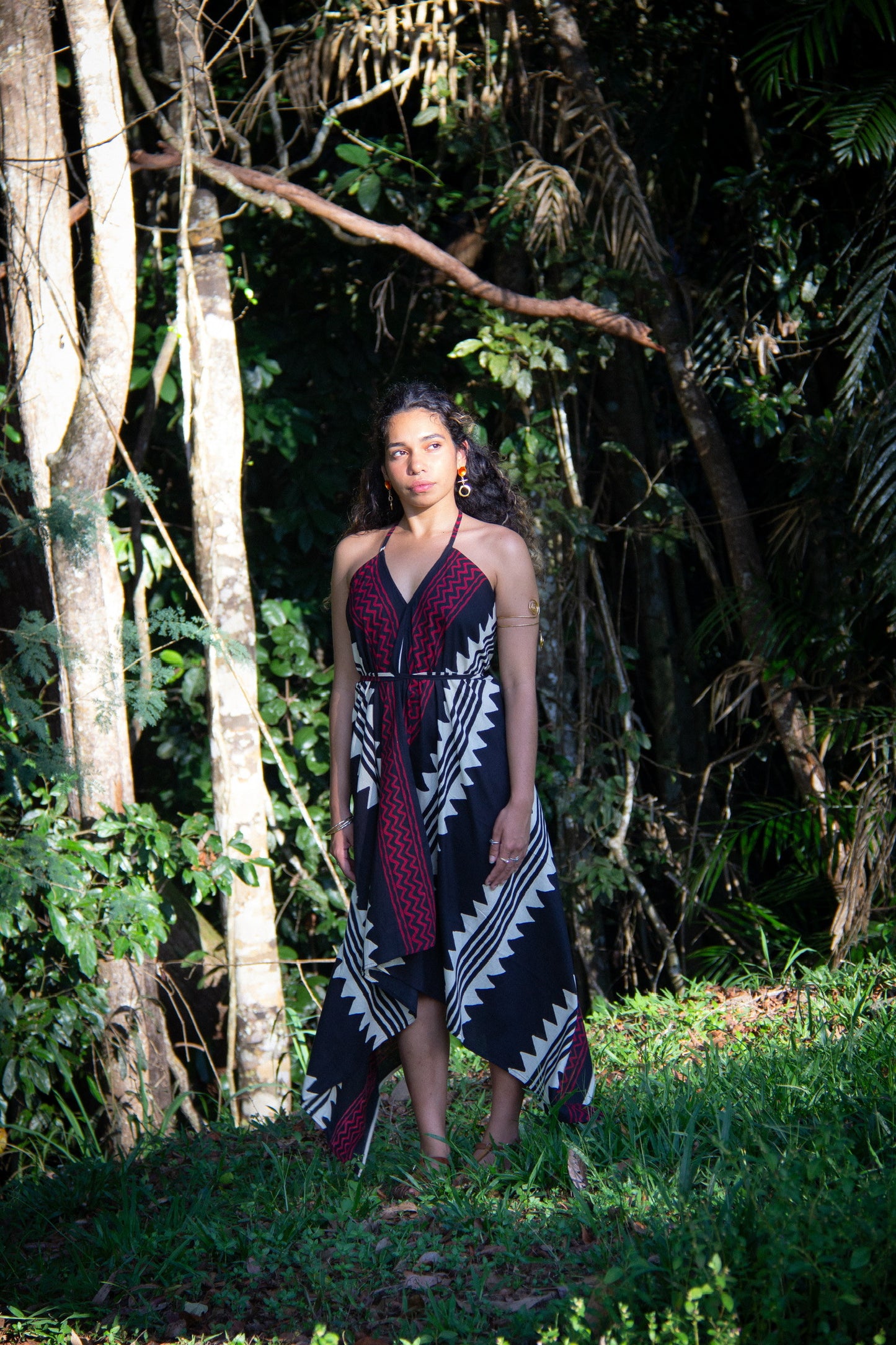 ZARTJI - Shakti Dress - ETNA - Asymmetrical Maxi Dress