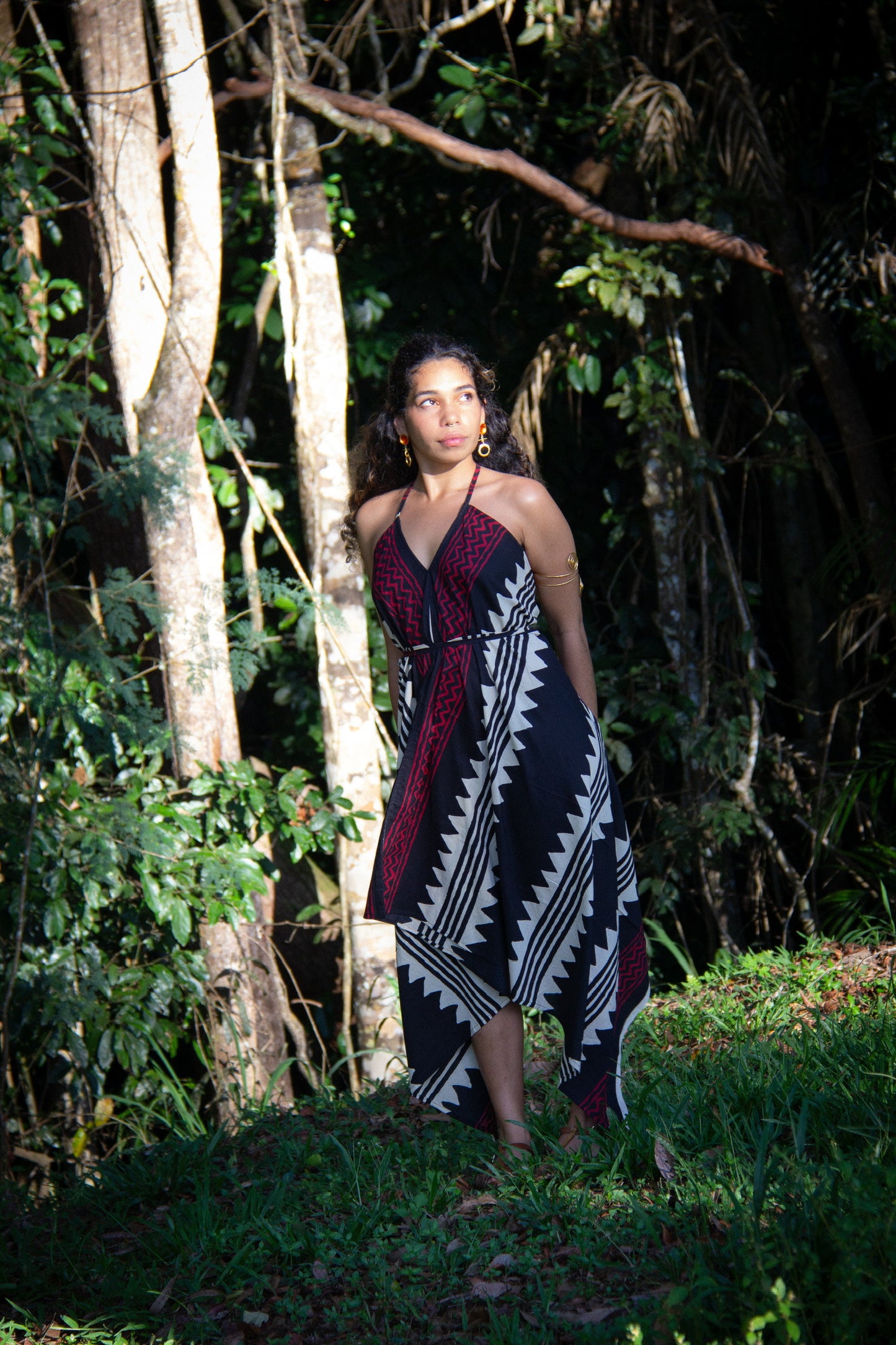 ZARTJI - Shakti Dress - ETNA - Asymmetrical Maxi Dress