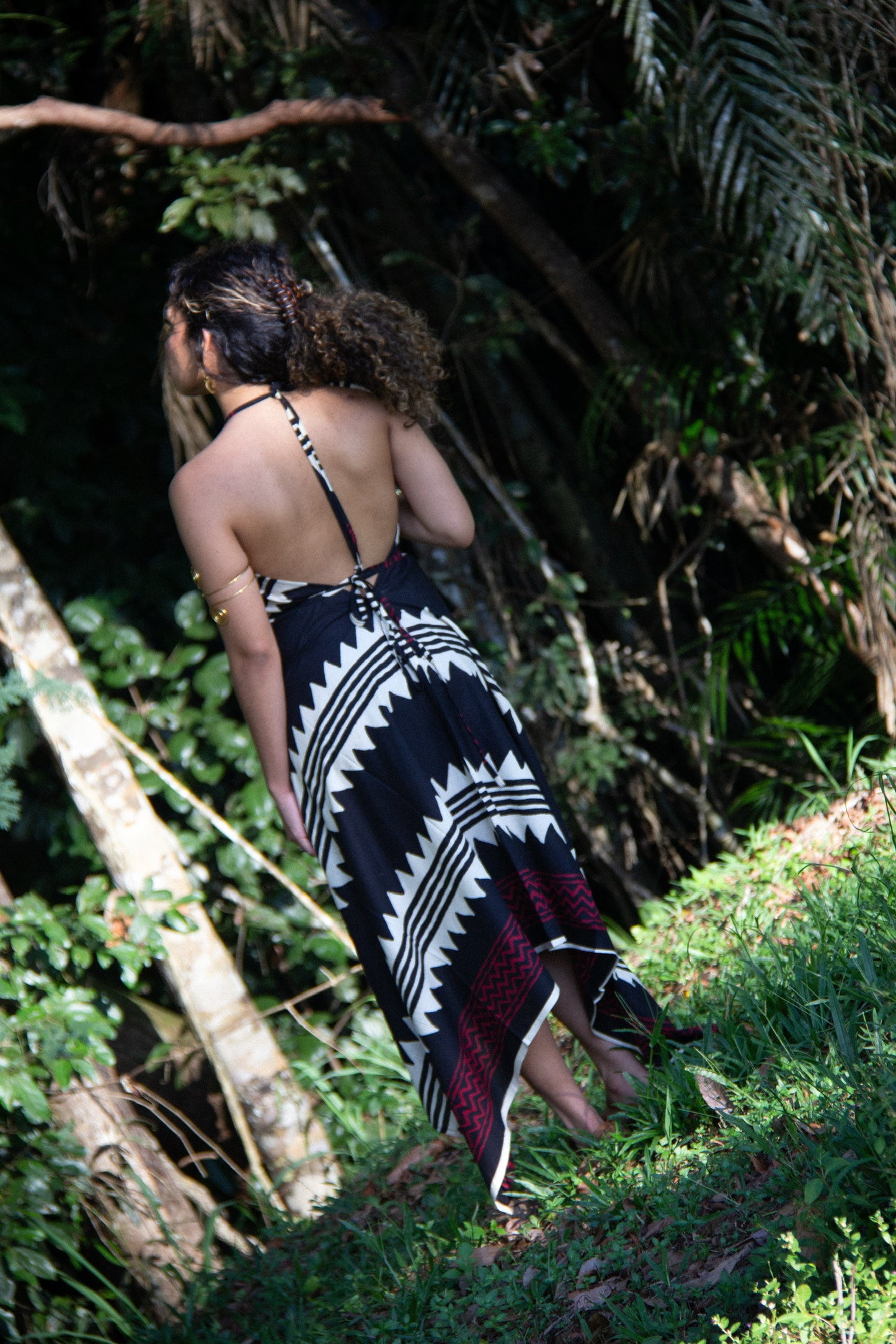 ZARTJI - Shakti Dress - ETNA - Asymmetrical Maxi Dress