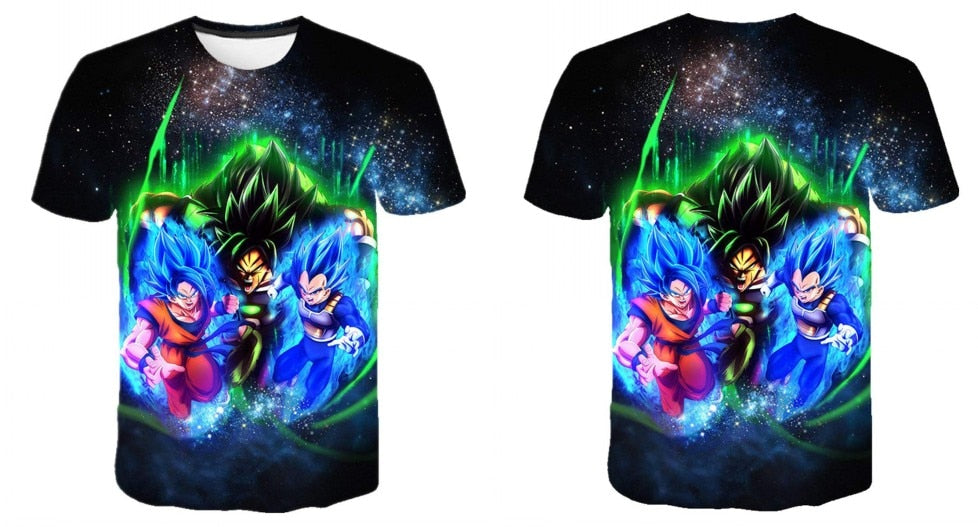 3d T Shirt Summer Fashionable Short Sleeve Hip Hop Tee Tops Men Anime Harajuku T-Shirts