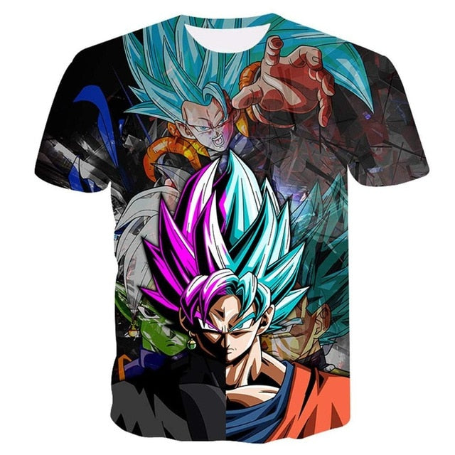 3d T Shirt Summer Fashionable Short Sleeve Hip Hop Tee Tops Men Anime Harajuku T-Shirts
