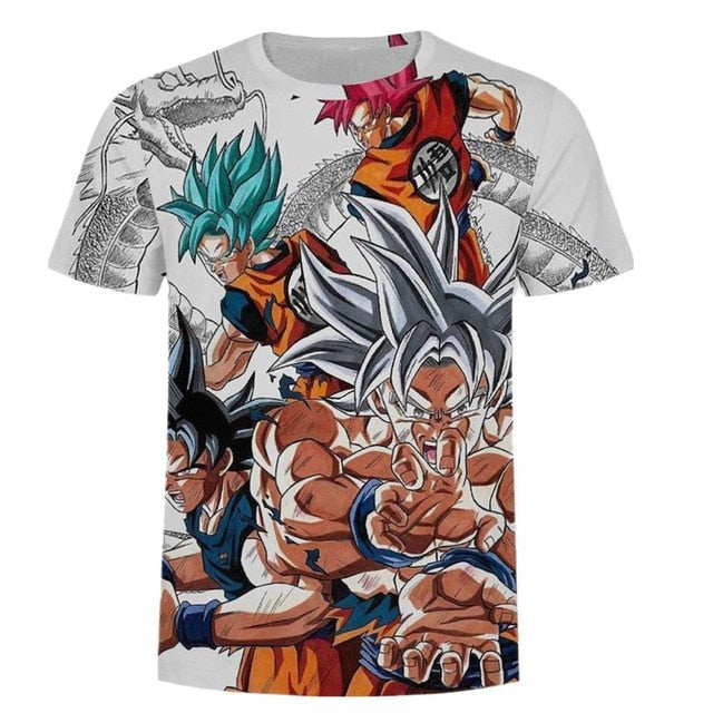 3d T Shirt Summer Fashionable Short Sleeve Hip Hop Tee Tops Men Anime Harajuku T-Shirts