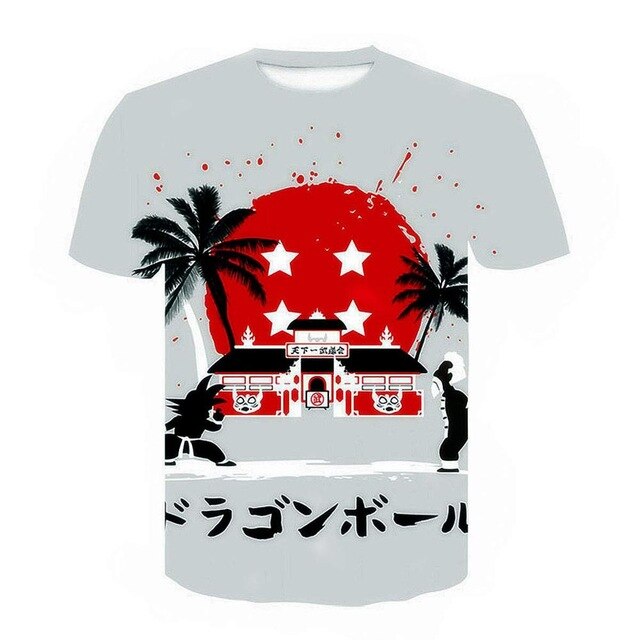 3d T Shirt Summer Fashionable Short Sleeve Hip Hop Tee Tops Men Anime Harajuku T-Shirts