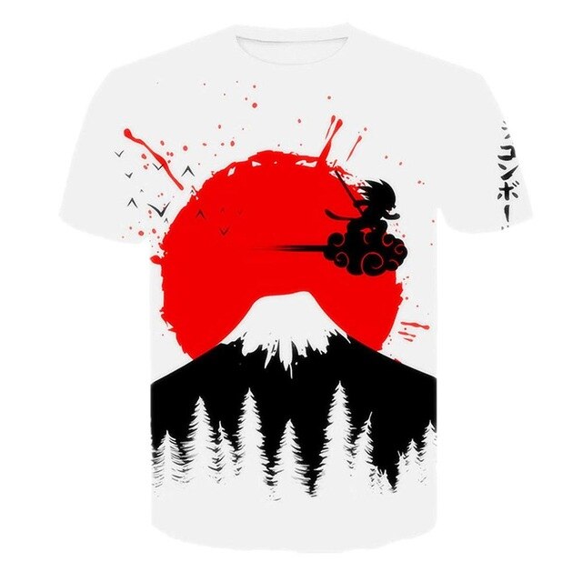 3d T Shirt Summer Fashionable Short Sleeve Hip Hop Tee Tops Men Anime Harajuku T-Shirts