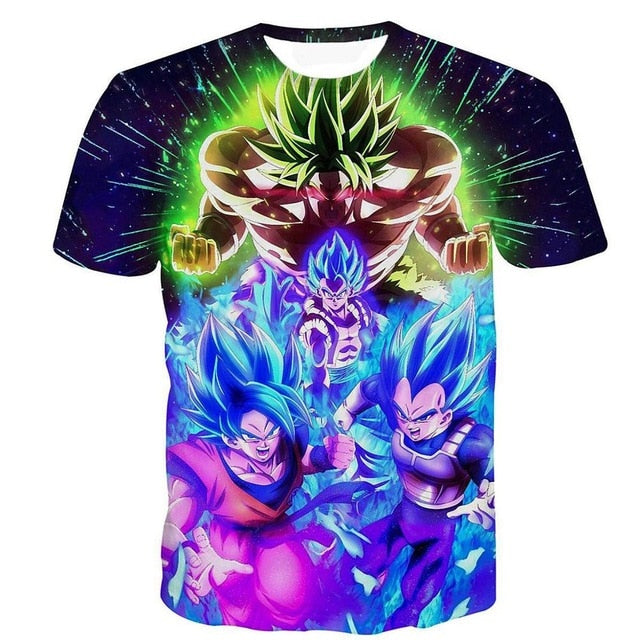 3d T Shirt Summer Fashionable Short Sleeve Hip Hop Tee Tops Men Anime Harajuku T-Shirts