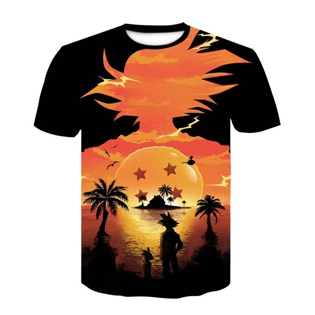 3d T Shirt Summer Fashionable Short Sleeve Hip Hop Tee Tops Men Anime Harajuku T-Shirts