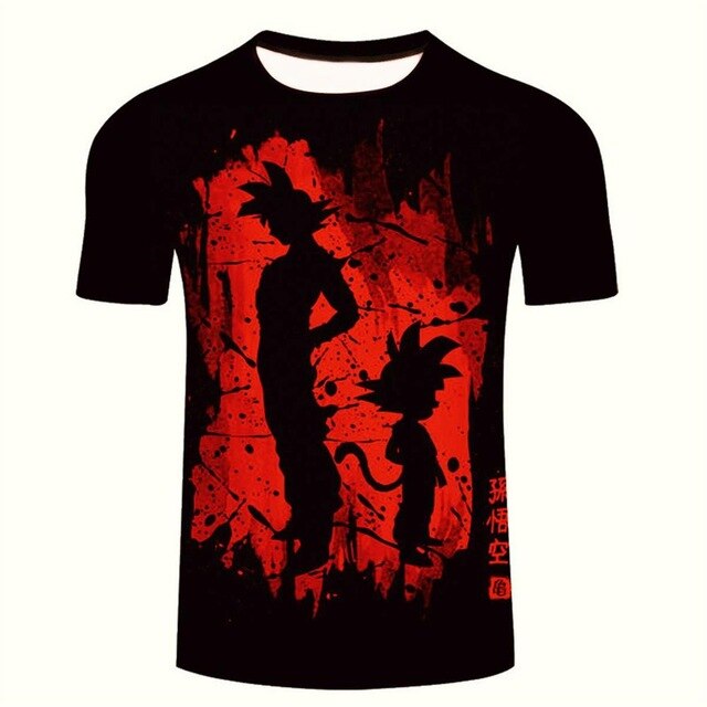 3d T Shirt Summer Fashionable Short Sleeve Hip Hop Tee Tops Men Anime Harajuku T-Shirts