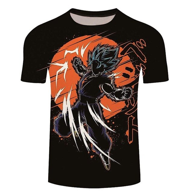 3d T Shirt Summer Fashionable Short Sleeve Hip Hop Tee Tops Men Anime Harajuku T-Shirts